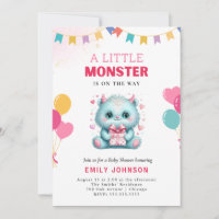 Funny Monster Baby Shower