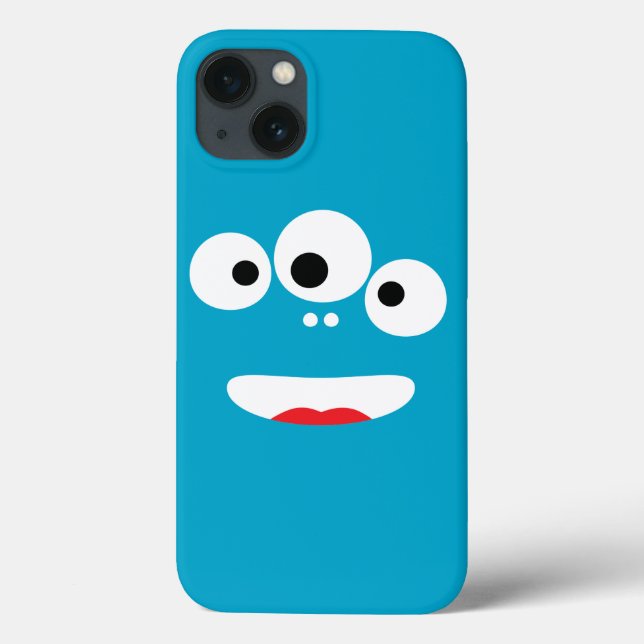 Funny Monster Face Case-Mate iPhone Case (Back)