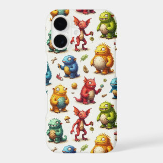 Funny Monster | Furry Rainbow Creatures Phone Case