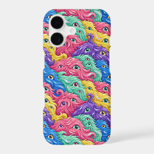 Funny Monster Furry Rainbow Creatures Phone Case