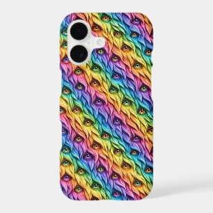 Funny Monster Furry Rainbow Creatures Phone Case