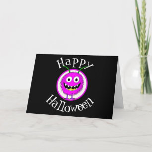 Funny, Monster, Halloween Card