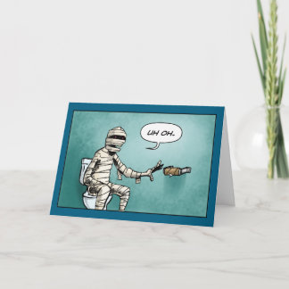 Funny Monster Mummy Card