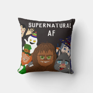 Funny Monster Selfie Halloween Party Decor Cushion