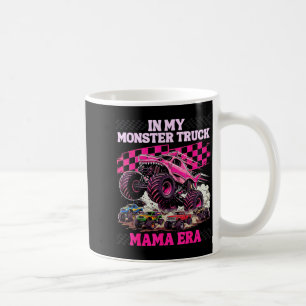 Funny monster truck mama cute girl boy mum coffee mug