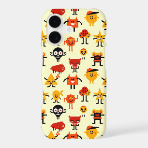 Funny monsters pattern