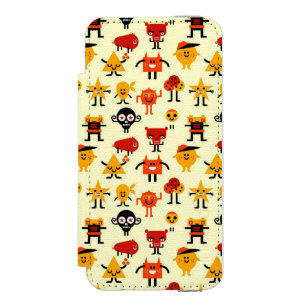 Funny monsters pattern incipio watson™ iPhone 5 wallet case