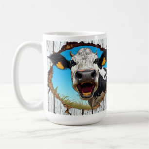Funny Moo Cow Mug, Heifer Lover Cup