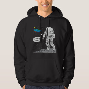 Funny Moon Landing, Flat Earth, That Sucks, Space Hoodie