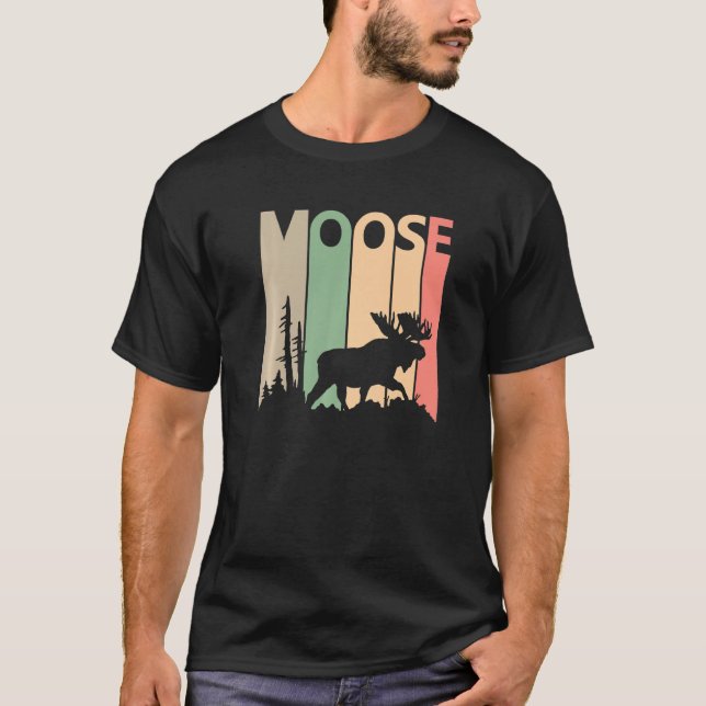 Funny Moose Costume   T-Shirt (Front)