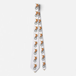 Funny Moose on monocycle | choose background colou Tie