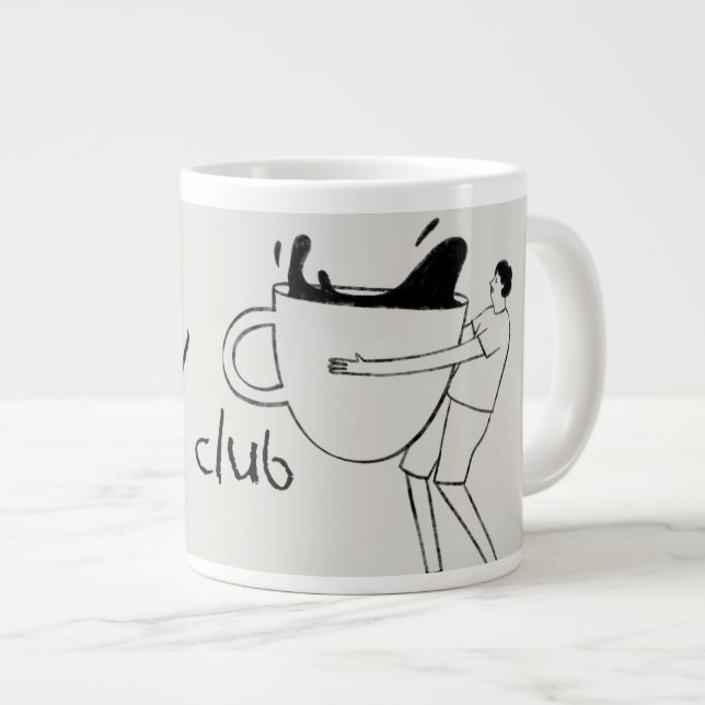 Funny Morning Coffee Cup (Front Right)