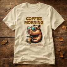 Funny Morning Coffee Drinker T-Shirt