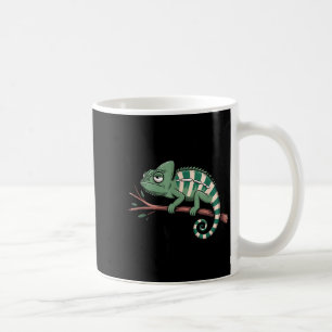 Funny Morning Person Coffee Lover Chameleon Coffee Mug
