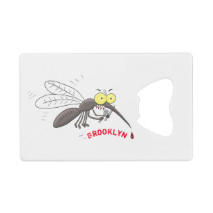 Funny mosquito insect cartoon illustration