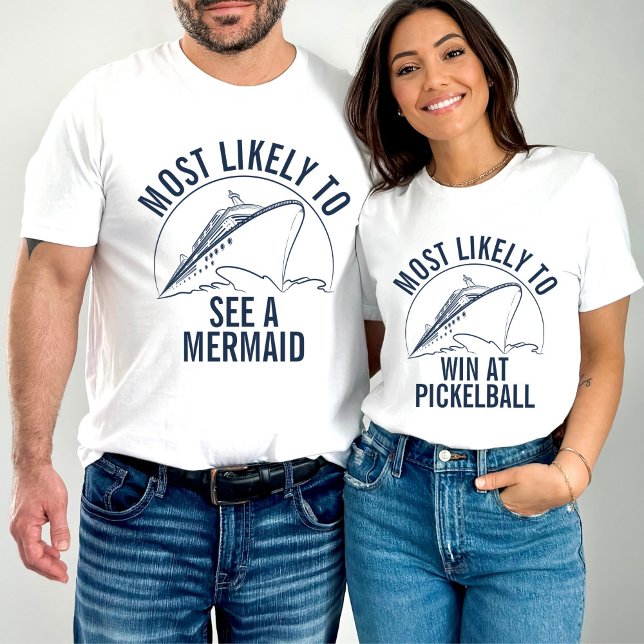 Funny Most Likely To Group Cruise Family Vacation T-Shirt (Creator Uploaded)