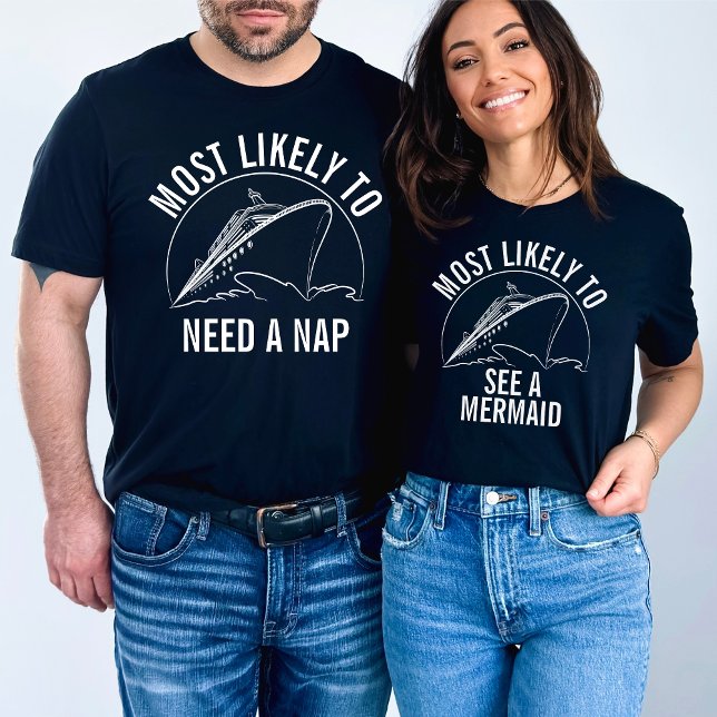Funny Most Likely To Group Cruise Family Vacation T-Shirt (Creator Uploaded)