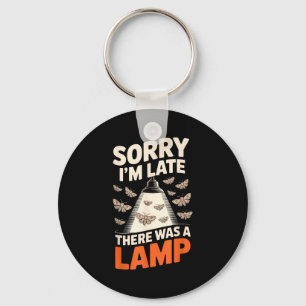Funny Moth Collector Collecting Ledopterology Men  Key Ring