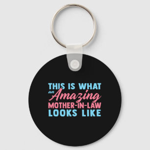 Funny Mother In Law From Daughter Mothers Day Key Ring