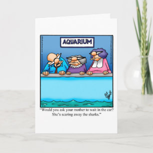 Funny Mother in Law Humour Greeting Card