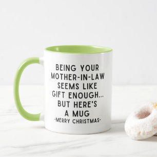 Funny Mother In Law Mug Christmas gift for MIL
