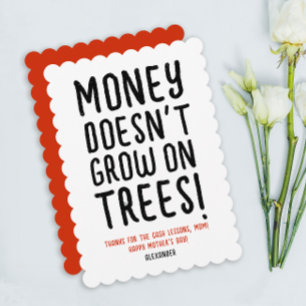 Funny Mother Motto Love Red White Black Typography