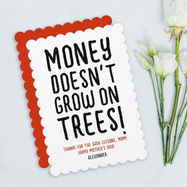 Funny Mother Motto Love Red White Black Typography (Creator Uploaded)