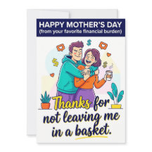 Funny Mother’s Day Card from Son or Daughter