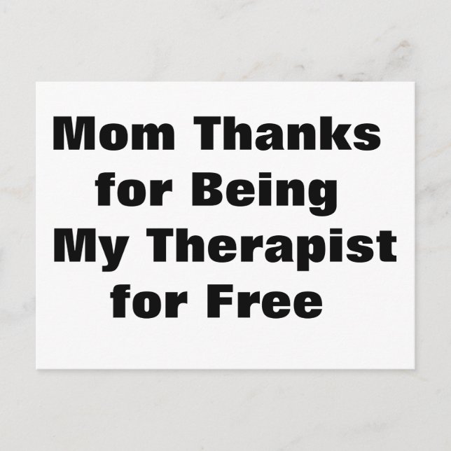 Funny Mother’s Day Greeting Card (Front)