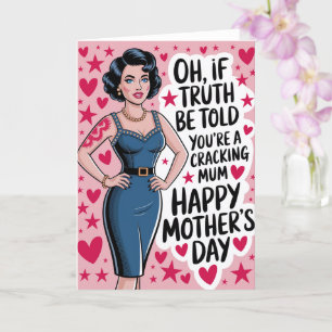 Funny Mother's Day card Mum Gift Mummy