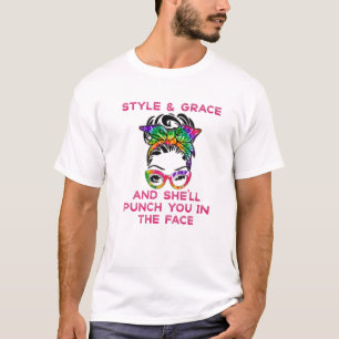 Funny Mother's Day Design For Mom, Grandma, Aunt, T-Shirt