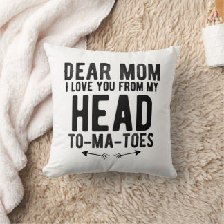funny mothers day gift for mother mum cushion