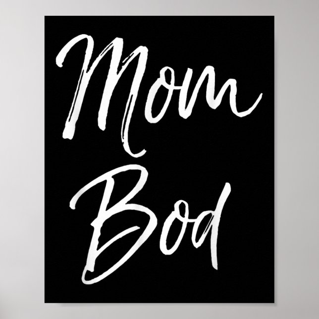 Funny Mother's Day Gift Saying Hilarious Mom Quote Poster (Front)