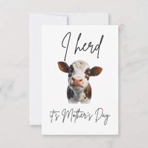 Funny Mother's Day Gift Thank You Card