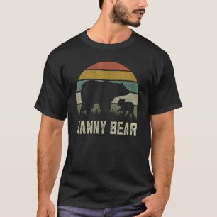Funny Mothers Day Grandma  Cub Kids Nanny Bear T-Shirt