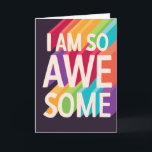Funny Mother's Day Inspirational Quote Card<br><div class="desc">Funny and colourful inspirational quote greeting card is the perfect way to let you're mum know what a great job she did raising you. Tell her thanks and show her some love with humour and style.</div>