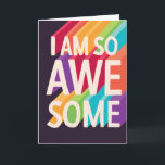 Funny Mother's Day Inspirational Quote Card<br><div class="desc">Funny and colourful inspirational quote greeting card is the perfect way to let you're mum know what a great job she did raising you. Tell her thanks and show her some love with humour and style.</div>