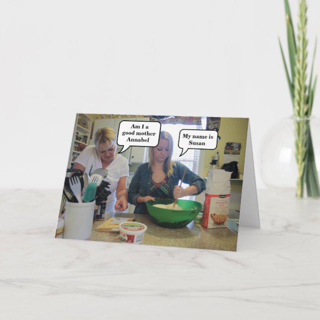 Funny Mother's Day | Mom Birthday Card (Front)