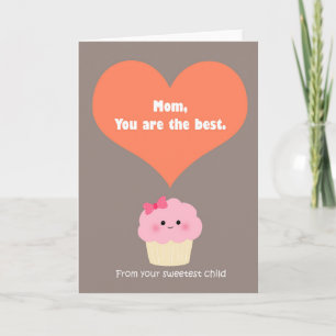 Funny Mother's day / Mom Birthday from daughter Card
