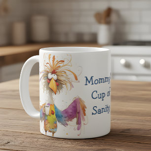 Funny Mother's Day Mug Mummy's Cup of Sanity