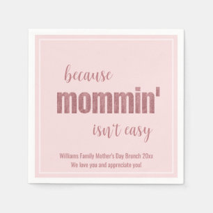 Funny Mother's Day Party  Napkin