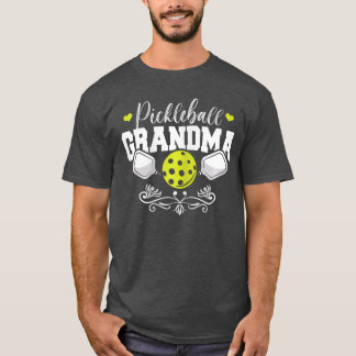 Funny Mothers Day Pickleball Player Pickleball Gra T-Shirt