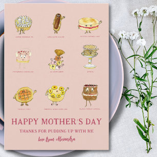 Funny Mothers Day Saying Holiday Card