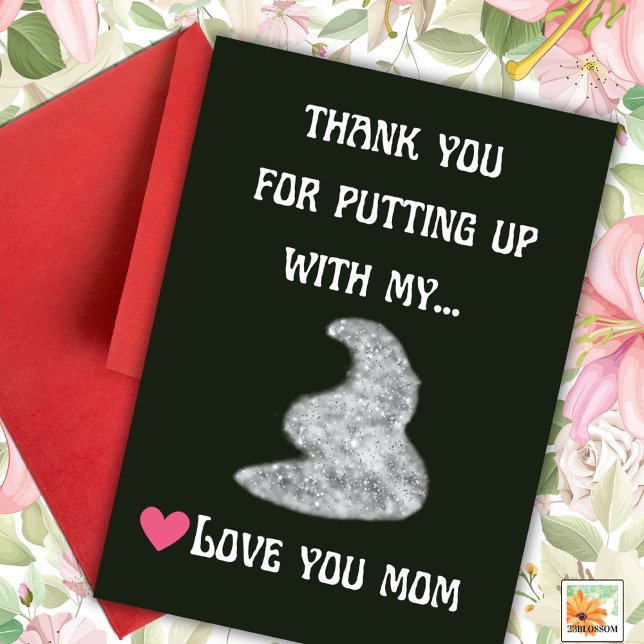 funny Mother's day saying Parents poop pun Card (Creator Uploaded)