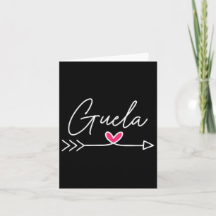 Funny Mothers Day Shirt Cute Pink Arrow Heart Guel Card