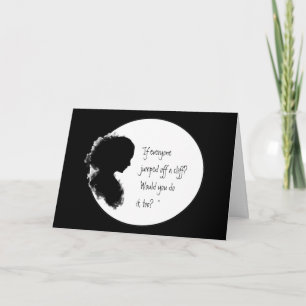 Funny Mother's Day Verse Momism for Mum Card