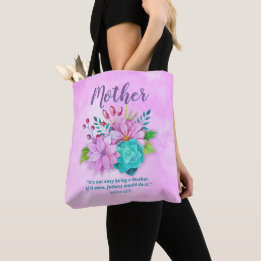 Funny MOTHERS Quote Tote Bag