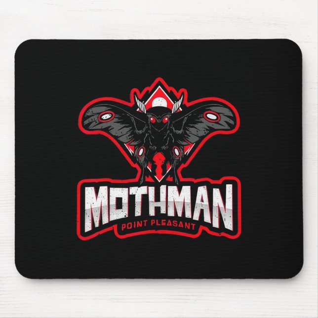 Funny Mothman Point Pleasant _1  Mouse Pad (Front)