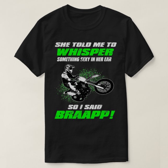 Funny Motocross and Supercross 2 Stoke Gift  T-Shirt (Design Front)