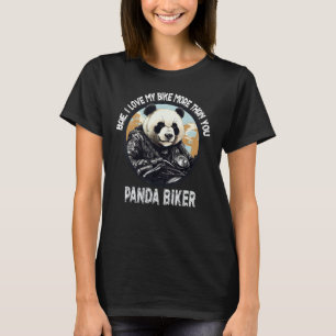 Funny motorcycle biker man bikers for women biker T-Shirt